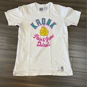 Kronk Boxer White Short Sleeve Tee